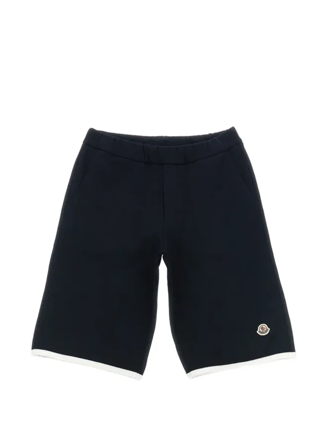 Moncler Enfant Moncler Enfant ロゴパッチ ベルマダショーツの商品画像