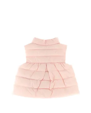 Moncler Enfant ヒヴァ キルテッド ロゴパッチ ベスト - サムネイル2