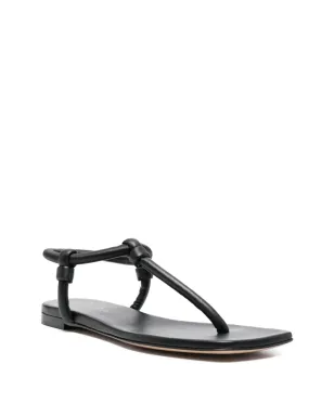 Gianvito Rossi 結び目サンダル - ブラック - サムネイル2