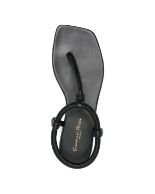 Gianvito Rossi 結び目サンダル - ブラック - サムネイル4