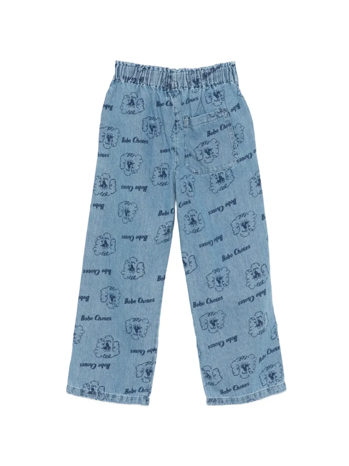 Bobo Choses Pickles The Dog ウエストゴム入りプリントジーンズ - 画像2