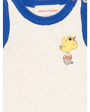 Bobo Choses Flying Oranges グラフィックベスト - Neutrals - サムネイル3