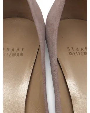 Stuart Weitzman Anna peep-toe wedge pumps - サムネイル5