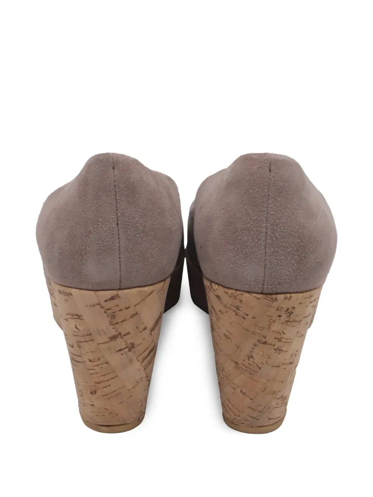 Stuart Weitzman Anna peep-toe wedge pumps - 画像2