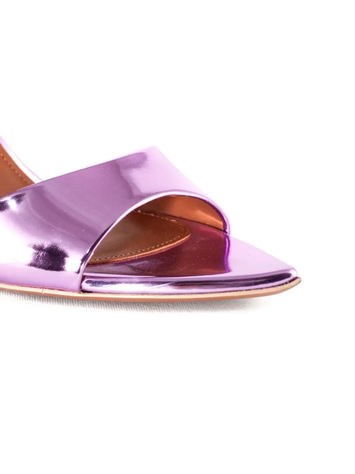 Castagna Aida metallic heeled sandals - Pink - 画像4