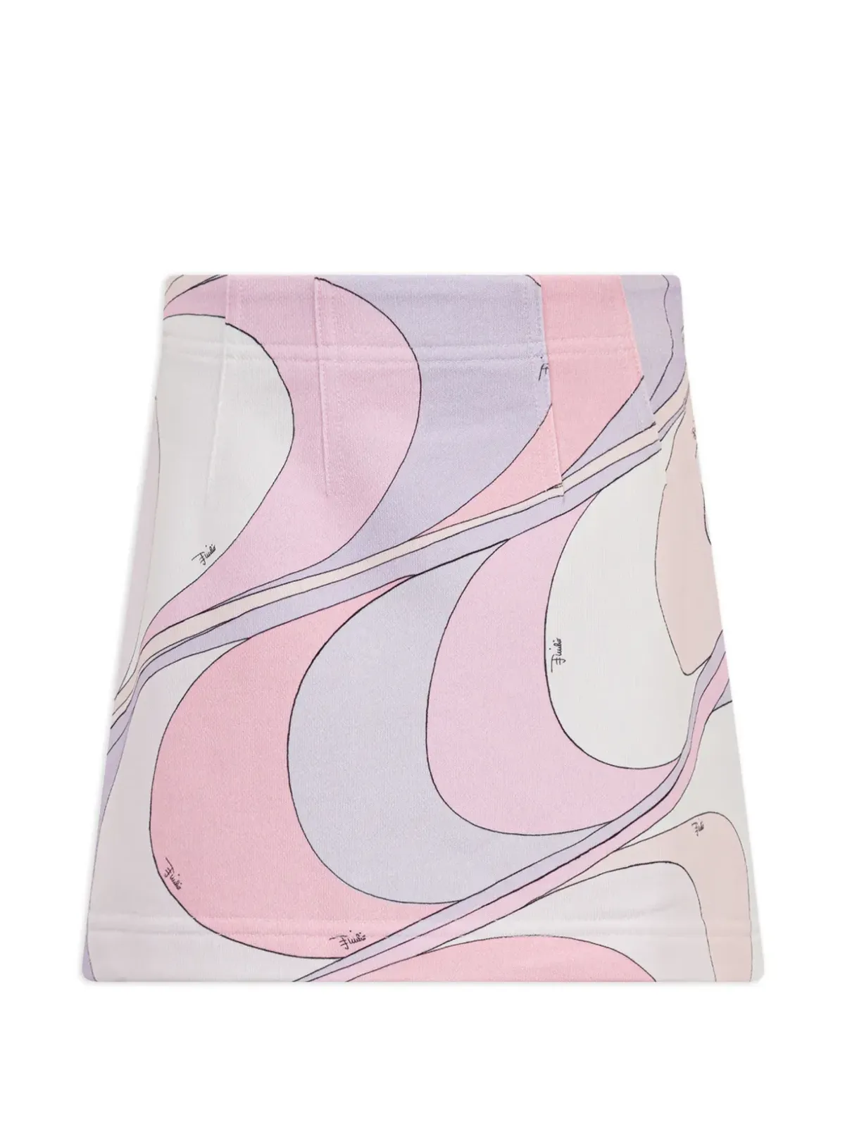 PUCCI Junior 抽象柄スカート - 画像1