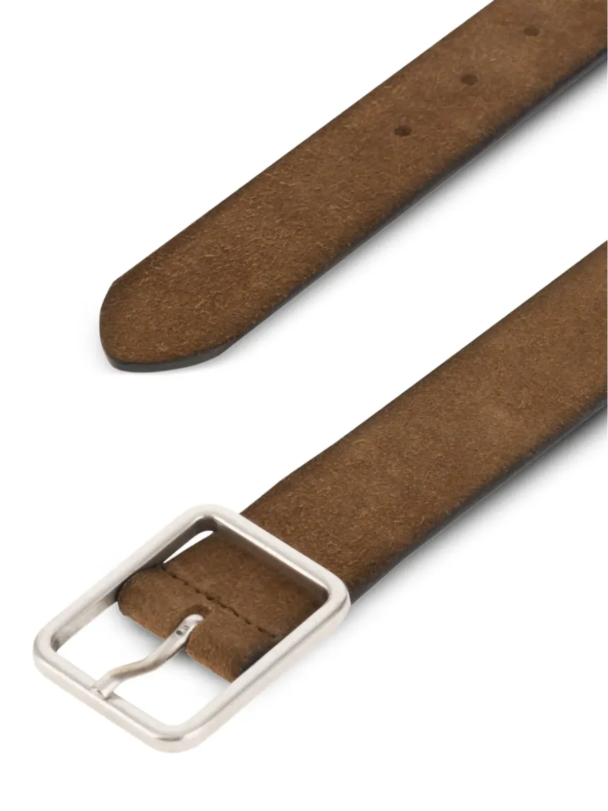 Boggi Milano スエードバックルベルト - 画像3