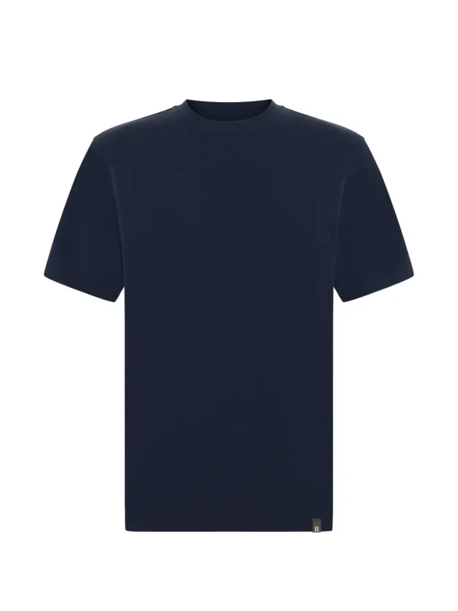 Boggi Milano Boggi Milano ロゴパッチTシャツ ブルーの商品画像