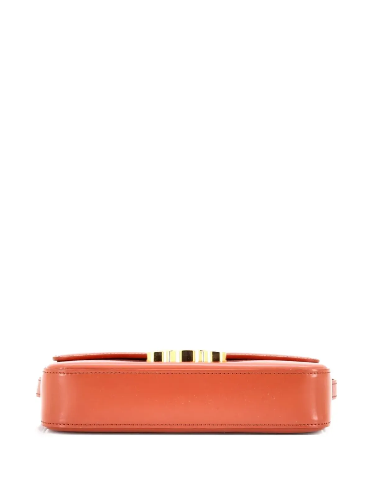 Celine ビンテージ Triomphe East-West Smooth Calfskin ショルダーバッグ - ブラウン - 画像4
