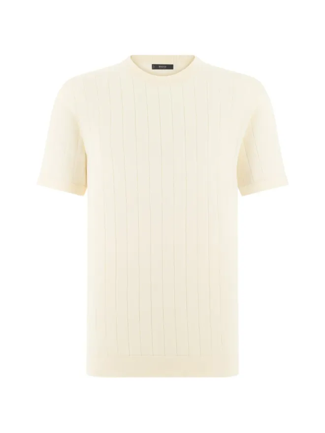 Boggi Milano Boggi Milano リブ編みTシャツの商品画像