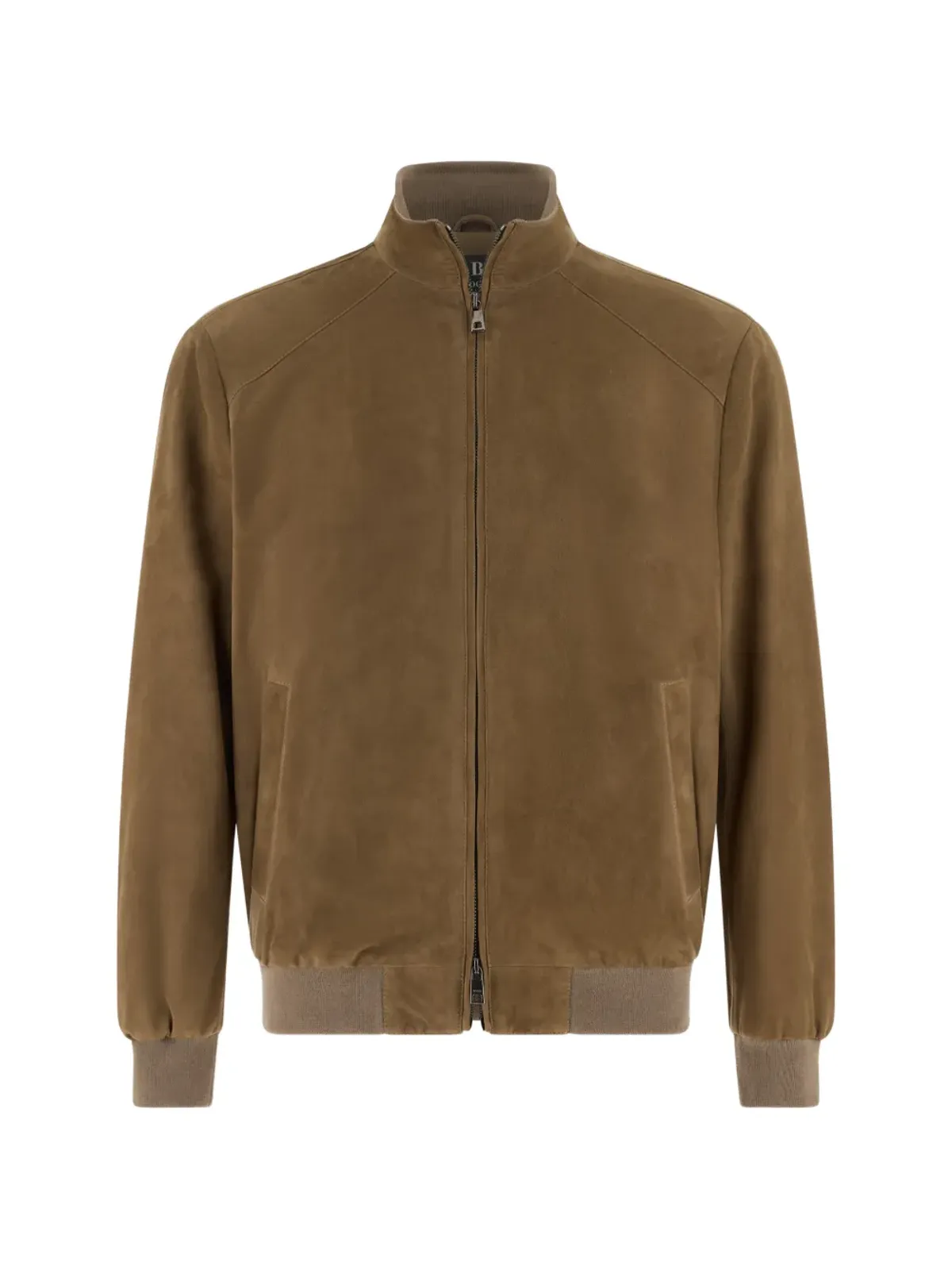 Boggi Milano スエードボンバージャケット - 画像1