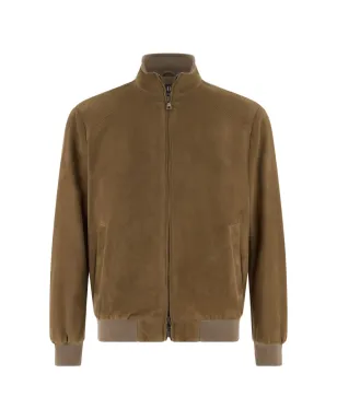 Boggi Milano スエードボンバージャケット - サムネイル1