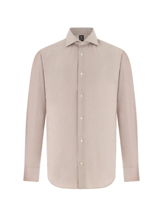 Boggi Milano Boggi Milano ストライプ ウィンザーカラー シャツの商品画像