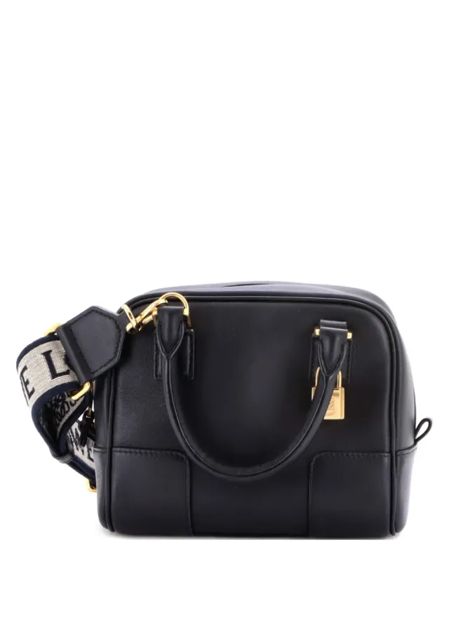 Loewe Pre-Owned Loewe アマゾナ スクエア バッグ サッチェル - ブラックの商品画像