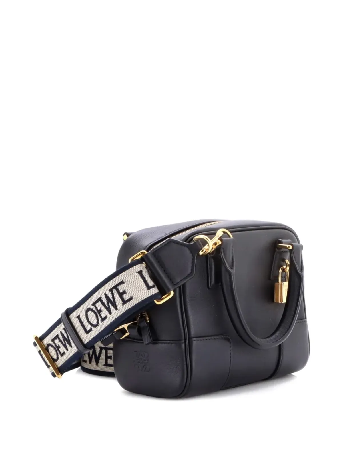 Loewe アマゾナ スクエア バッグ サッチェル - ブラック - 画像3