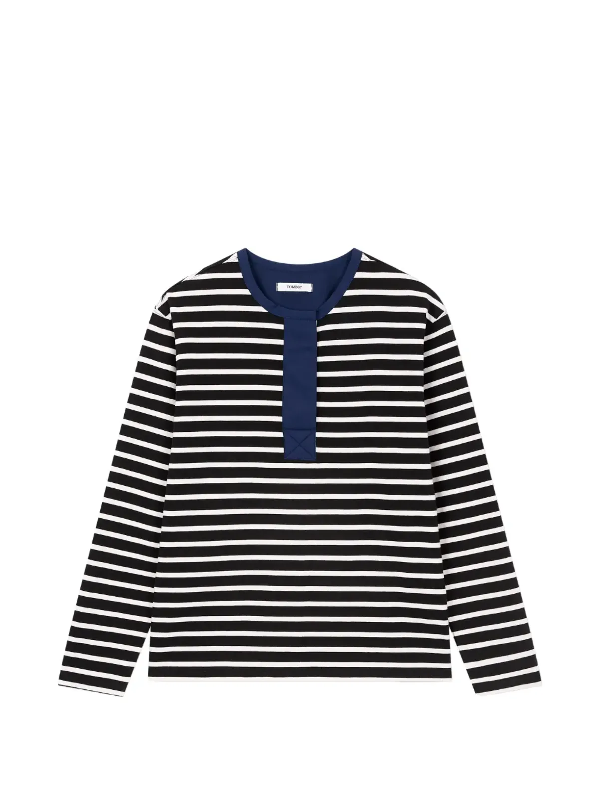 TOMBOY ストライプ柄Tシャツ - 画像1
