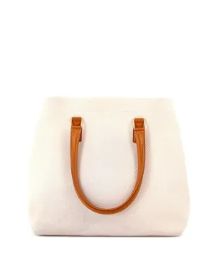 Celine Pre-Owned 横長カバス キャンバス×レザー 小さめトートバッグ - サムネイル2