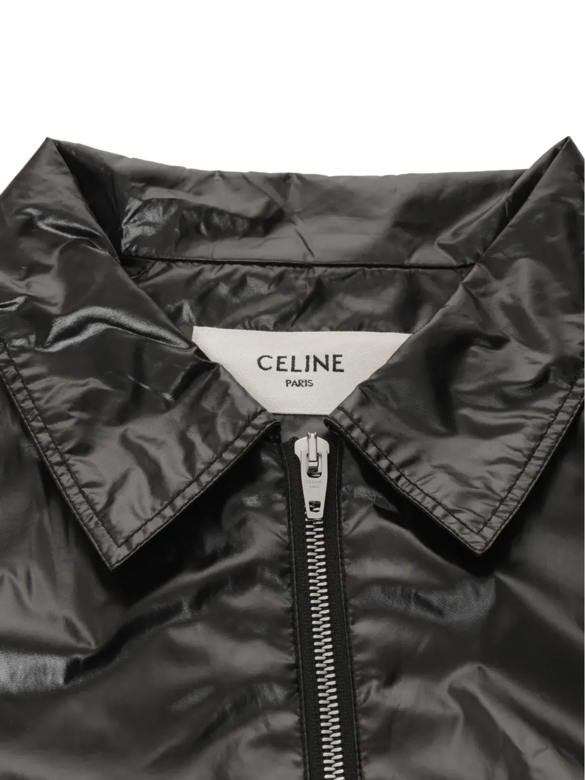 Celine Pre-Owned ビンテージ 2020年代 テクニカル ウィンドブレーカー ジャケット - ブラック - 画像5