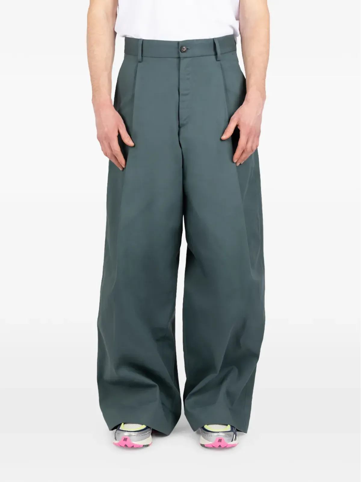 Société Anonyme プリーツ入りワイドパンツ - 画像1