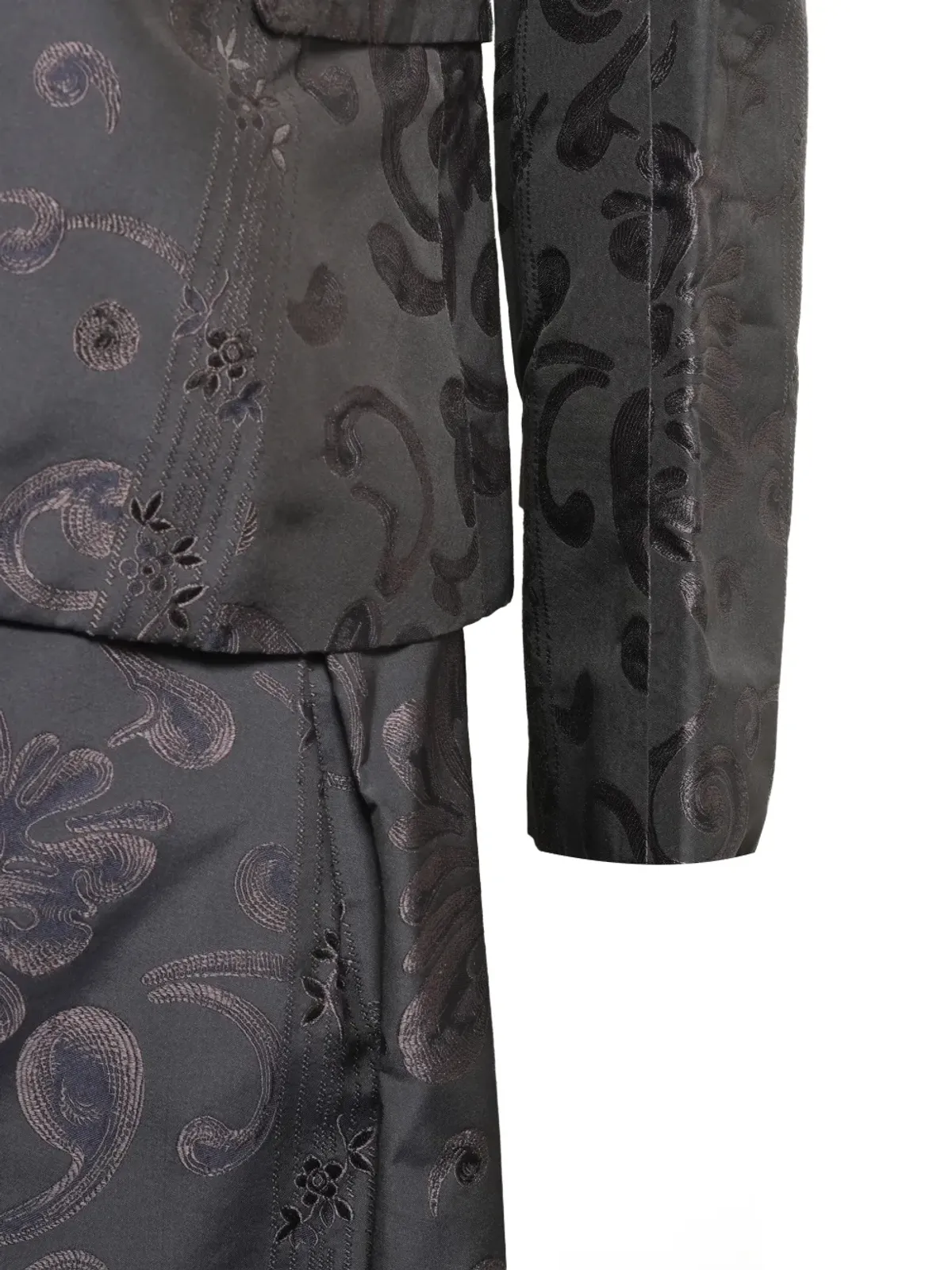 Celine Pre-Owned 花柄刺繍スーツセット - 画像2