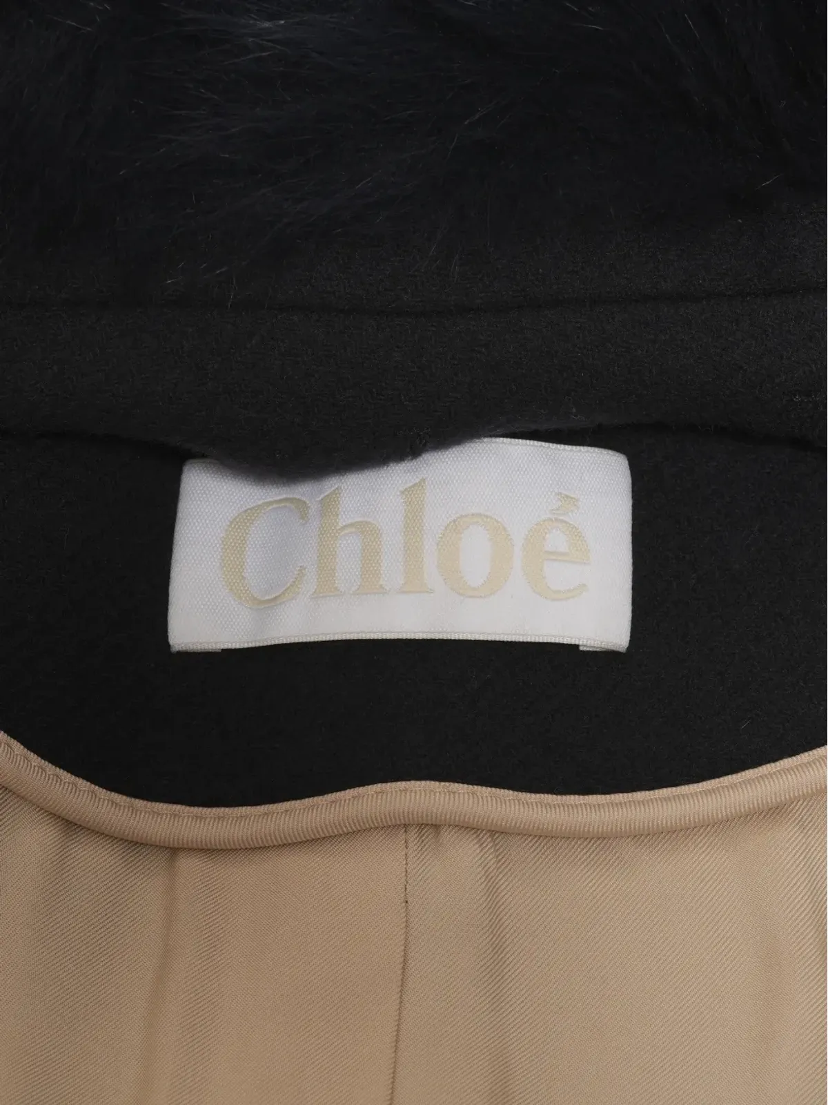 Chloé Pre-Owned ウールコート - 画像3