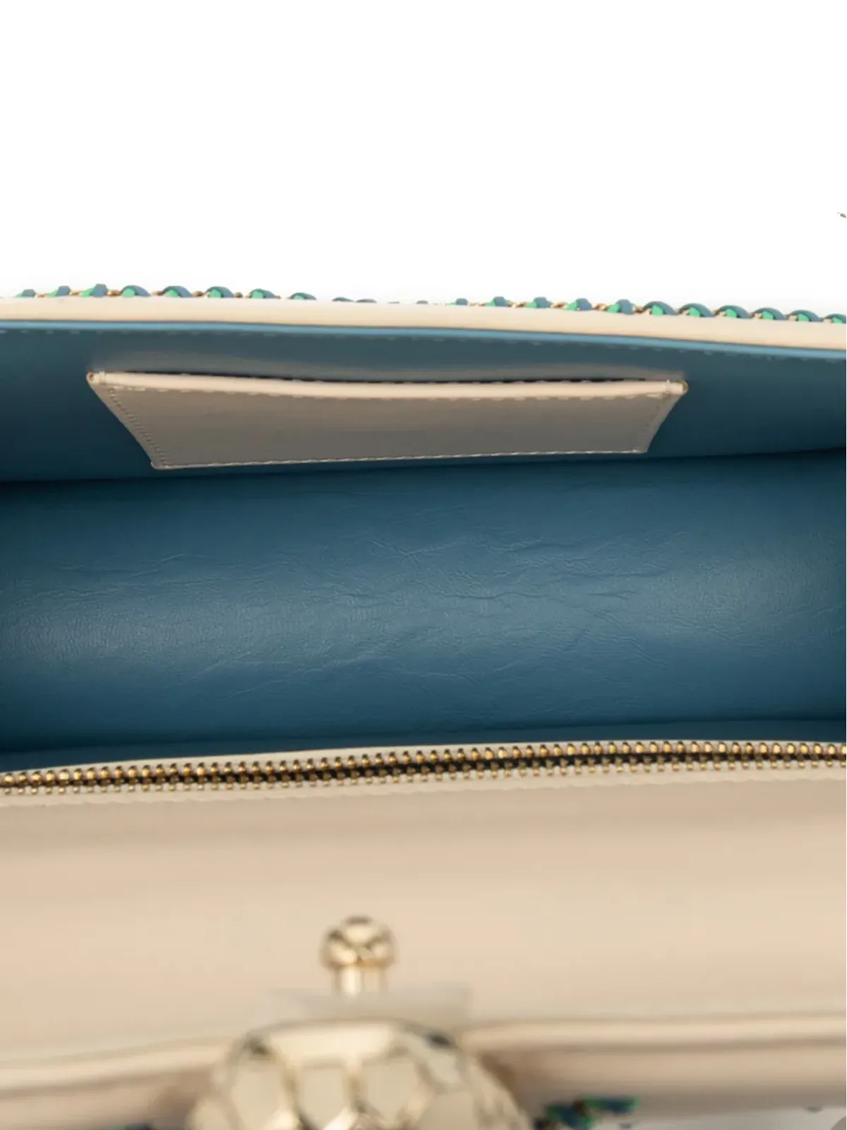 Bvlgari Pre-Owned レザー Serpenti Forever Whipstitched ショルダーバッグ - 画像5