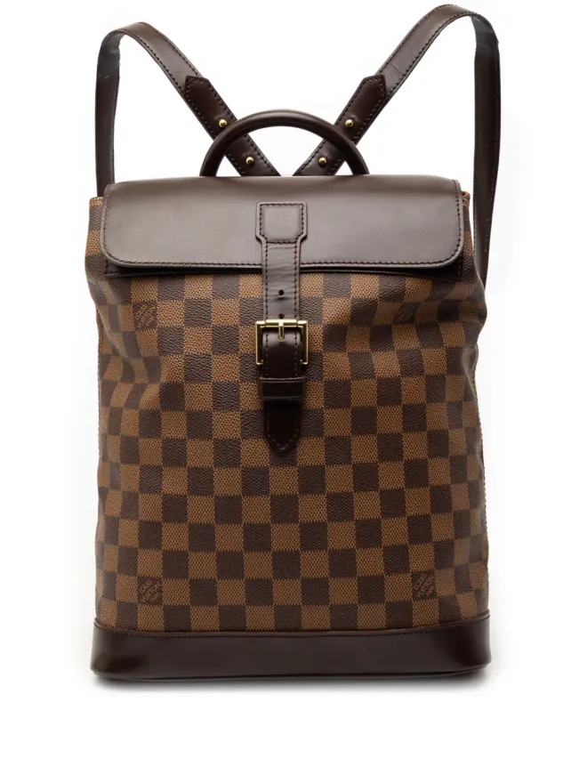 Louis Vuitton Pre-Owned Louis Vuitton Pre-Owned ダミエ・エベヌ ソーホー バックパックの商品画像