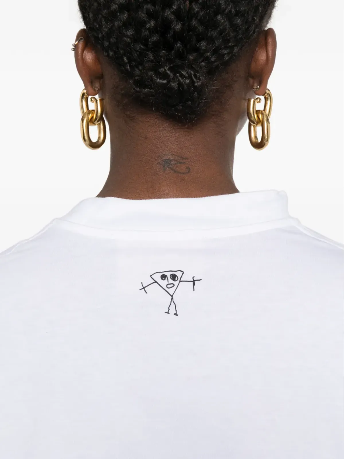 Plan C 曲線ヘムTシャツ - 画像5