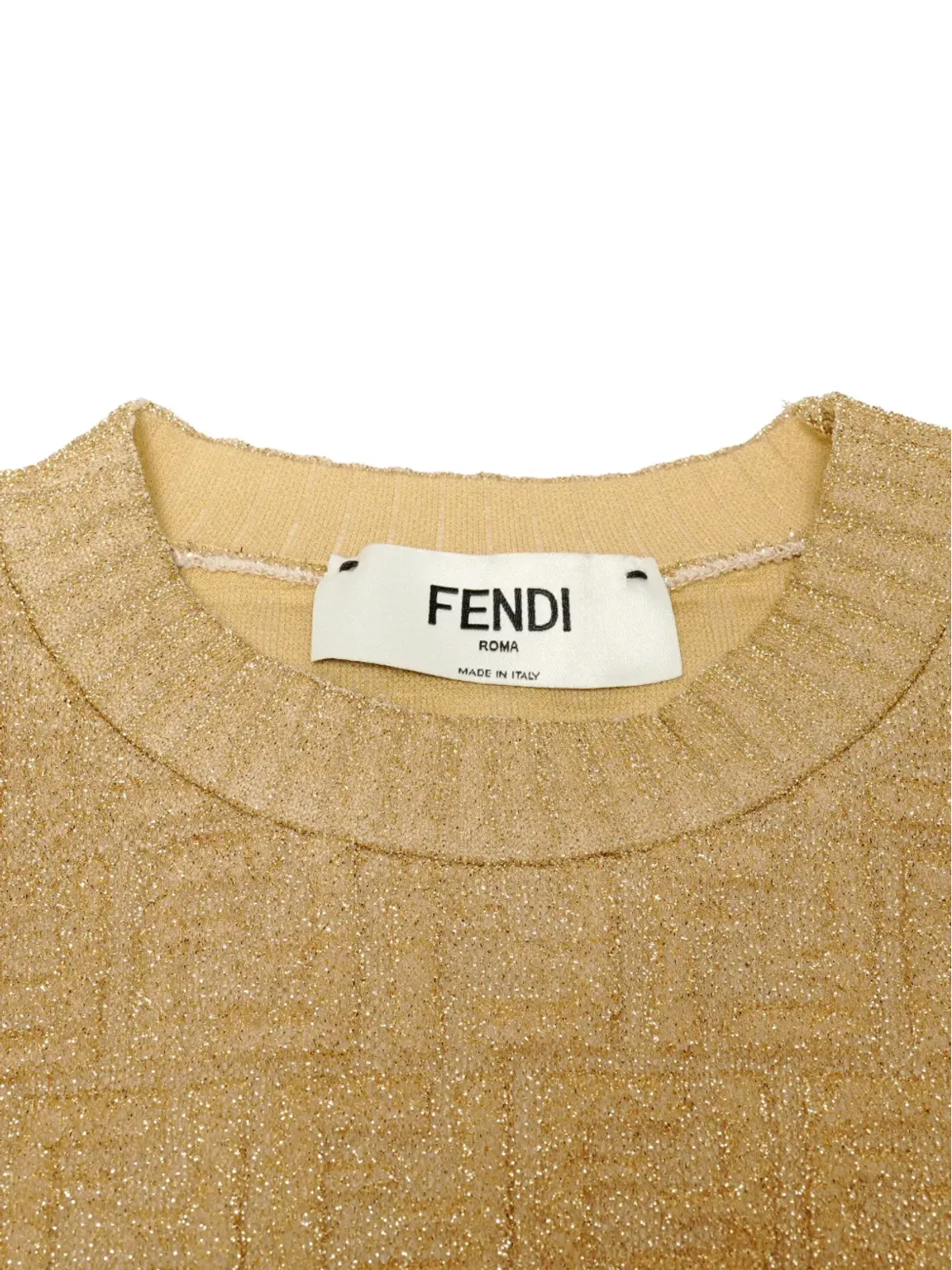 Fendi Pre-Owned クルーネックセーター - 画像5