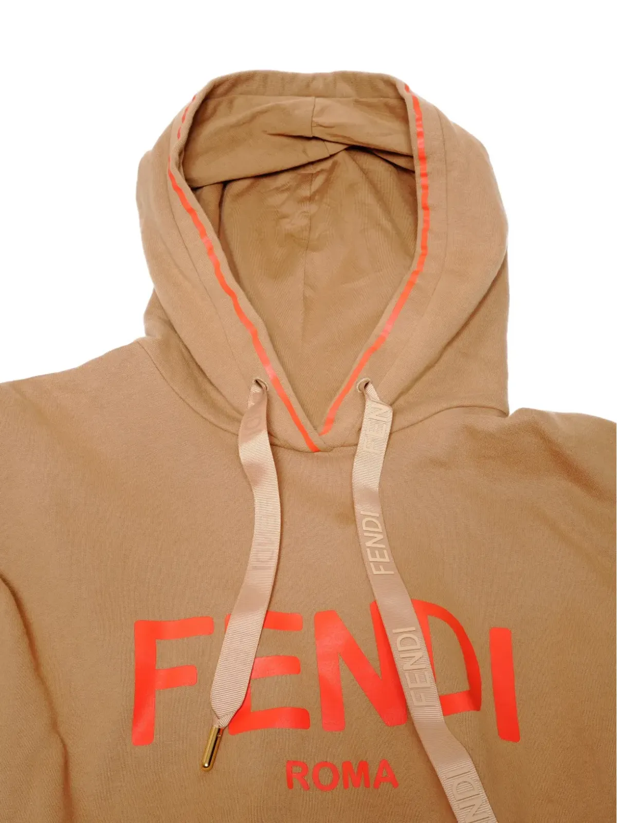 Fendi Pre-Owned 2015-2025s ロゴプリント フーディー - 画像4