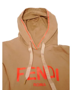 Fendi Pre-Owned 2015-2025s ロゴプリント フーディー - サムネイル4
