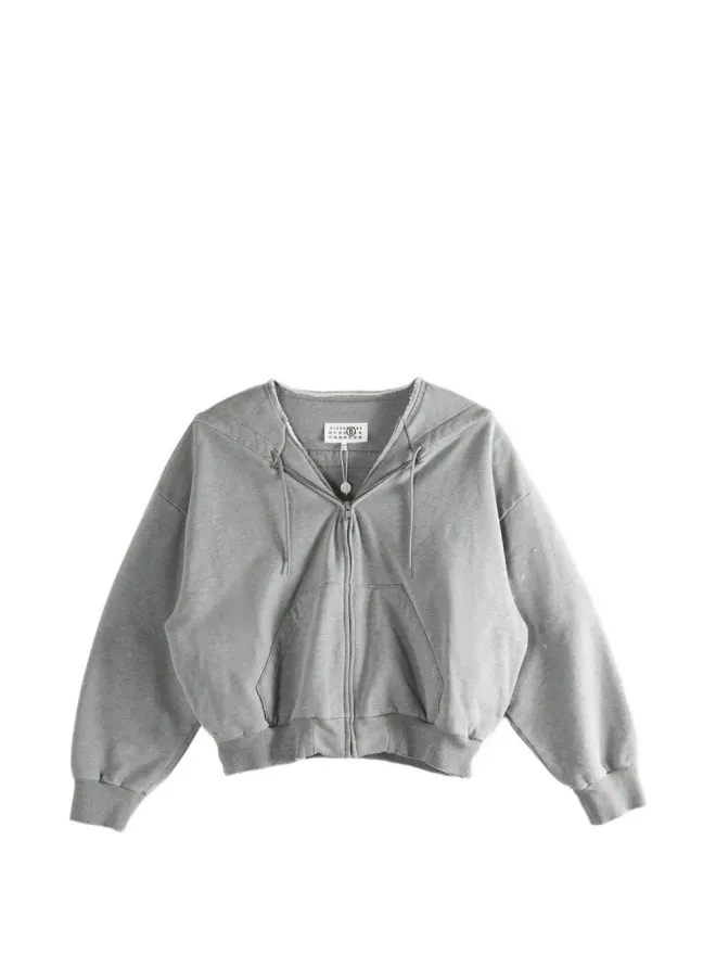 MM6 Maison Margiela MM6 Maison Margiela ジップフーディ - グレーの商品画像