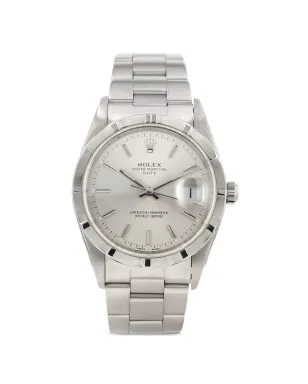 Rolex オイスター パーペチュアル 34mm ウォッチ - シルバー - サムネイル1