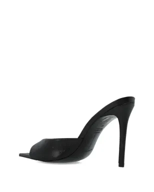 BLACK SUEDE STUDIO テクスチャードレザーサンダル - サムネイル3