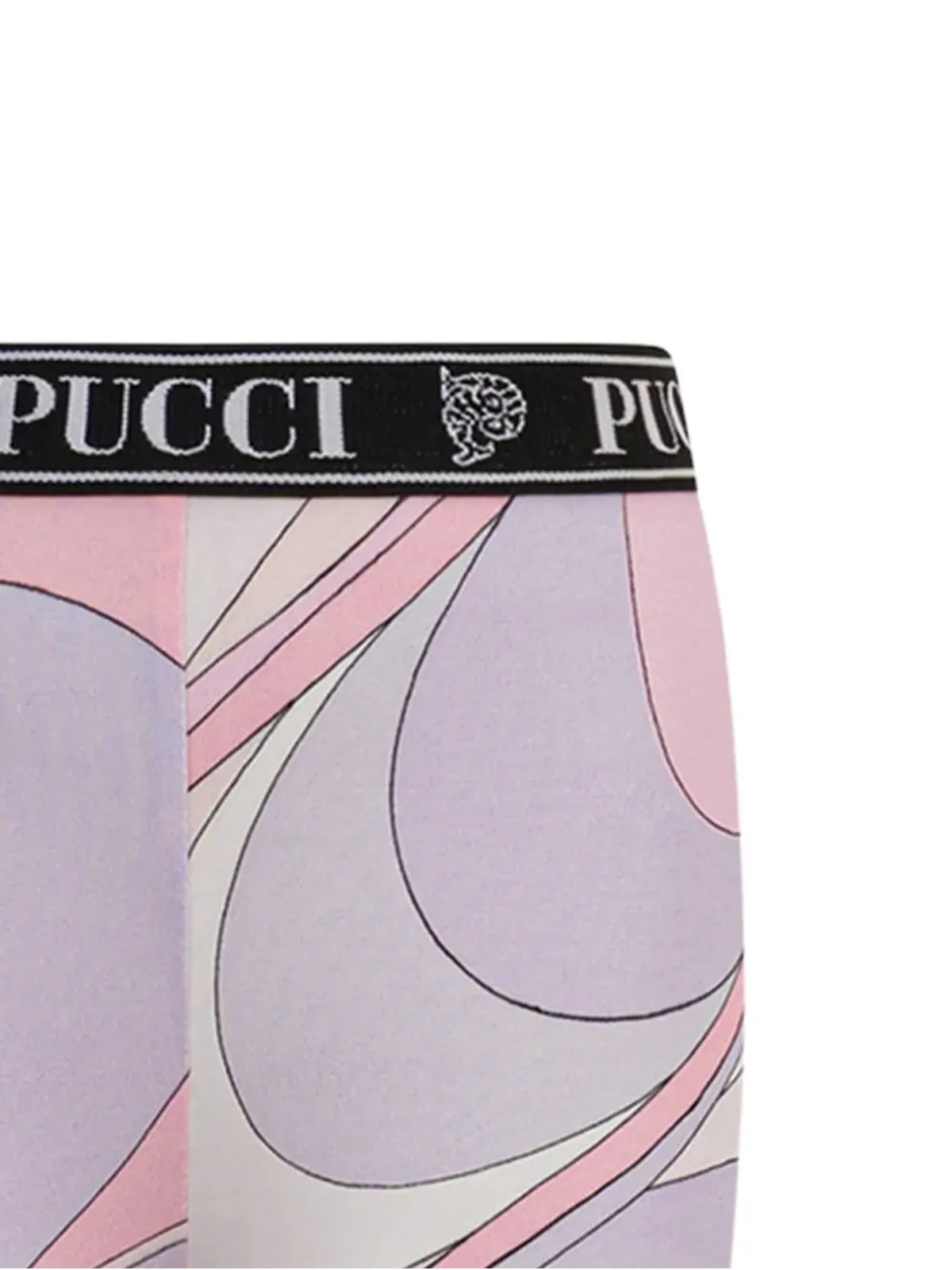 PUCCI Junior プリントロゴ ウエストバンドパンツ - 画像2