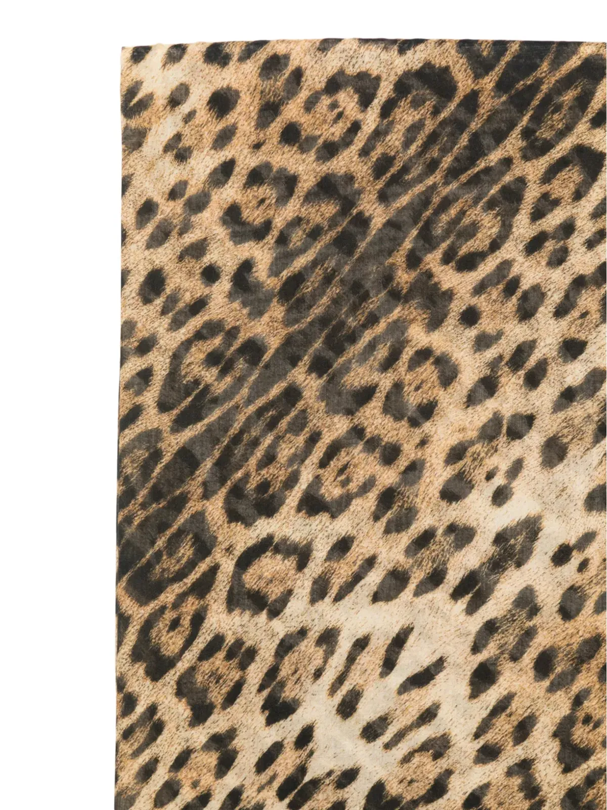 Roberto Cavalli ヒョウ柄スカーフ - 画像2