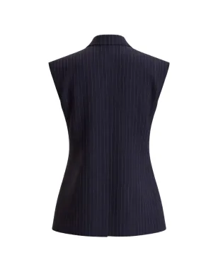 Cynthia Rowley オーバーサイズ ダブルブレストジレ - サムネイル2