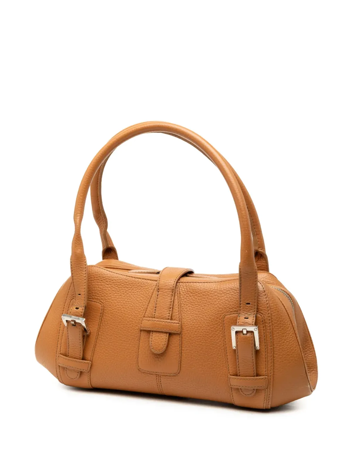 Loewe Pre-Owned Leather Senda handbag - Brown - 画像3