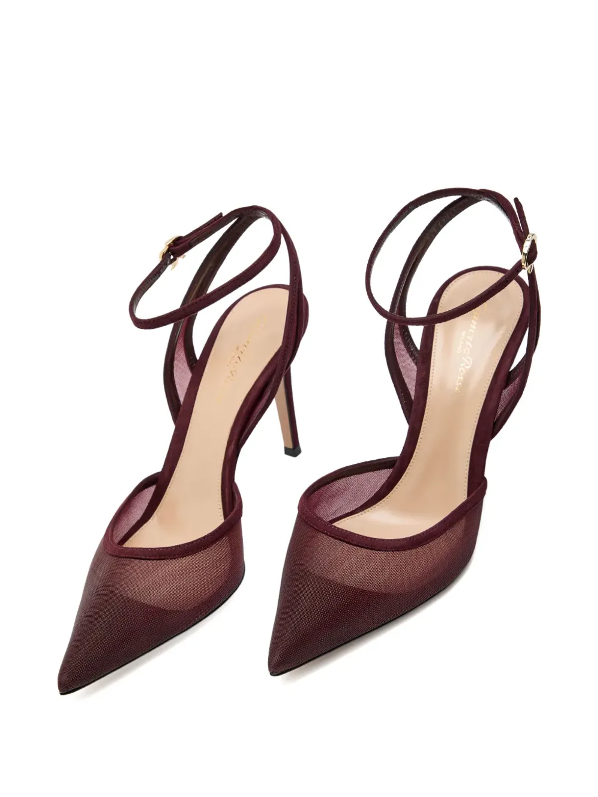 Gianvito Rossi Ryryパンプス - レッド - 画像2