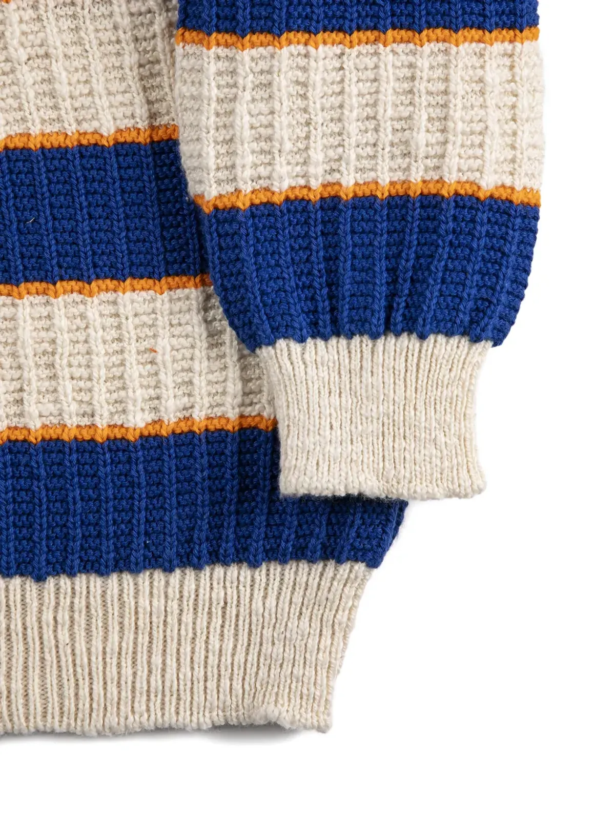 Bobo Choses ストライプ刺繍セーター - 画像2