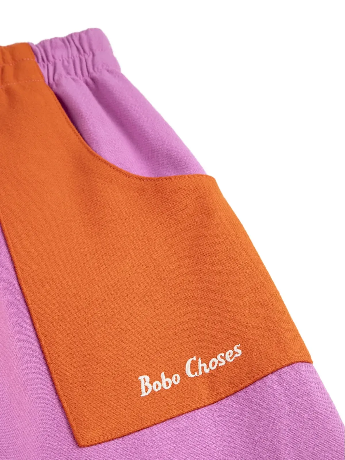 Bobo Choses エラスティケーテッド カラーブロック トラウザーズ パープル - 画像3