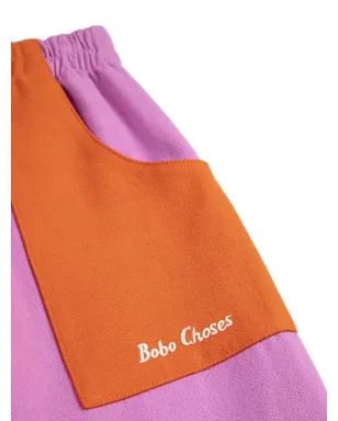Bobo Choses エラスティケーテッド カラーブロック トラウザーズ パープル - サムネイル3