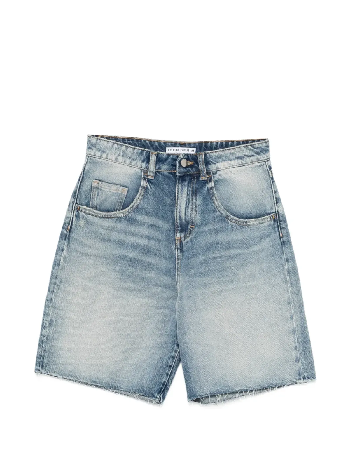 ICON DENIM ほつれデニムショーツ - 画像1