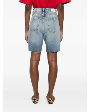 ICON DENIM ほつれデニムショーツ - サムネイル4