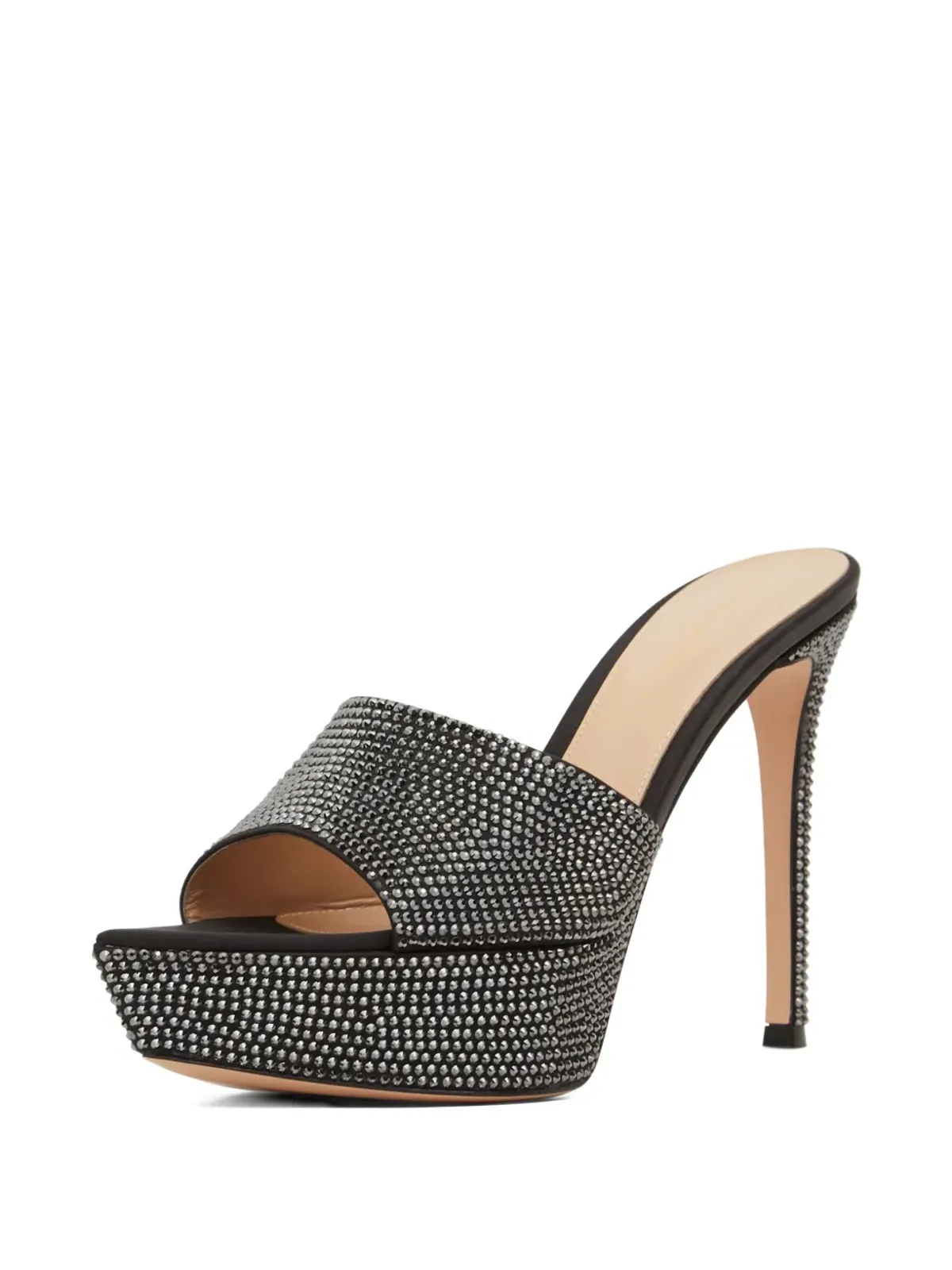 Gianvito Rossi ベティ ラインストーン装飾サンダル - 画像2