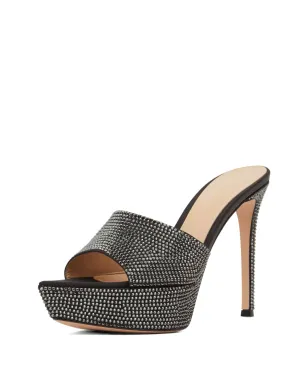 Gianvito Rossi ベティ ラインストーン装飾サンダル - サムネイル2