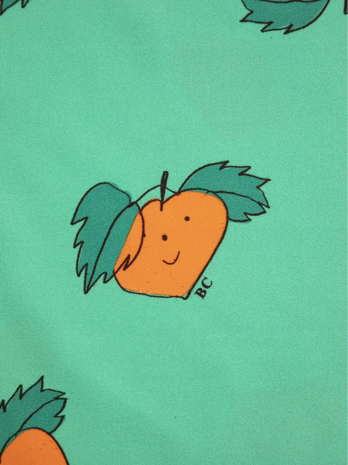 Bobo Choses Curious Turnip 長袖ハイネック水着Tシャツ - 画像2