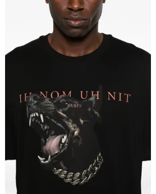 Ih Nom Uh Nit ドーベルマン Tシャツ - ブラック - サムネイル5