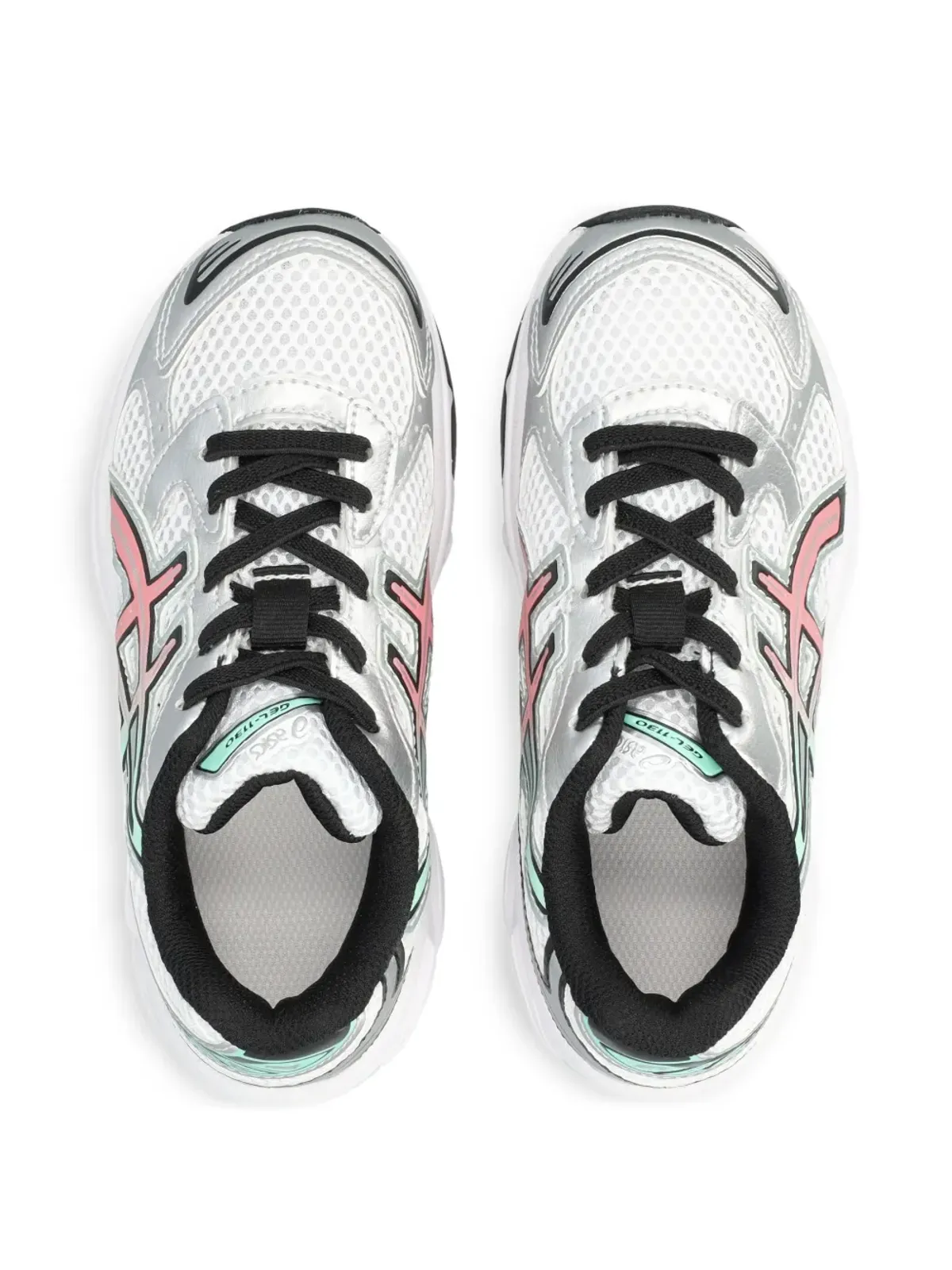 Asics Kids GEL-1130 PS ロゴディテール スニーカー - 画像4