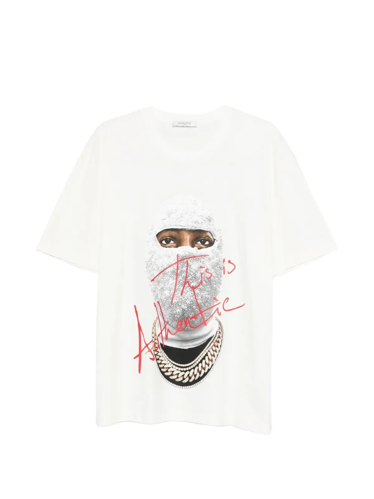 Ih Nom Uh Nit マスク・オーセンティックTシャツ（ホワイト） - 画像1